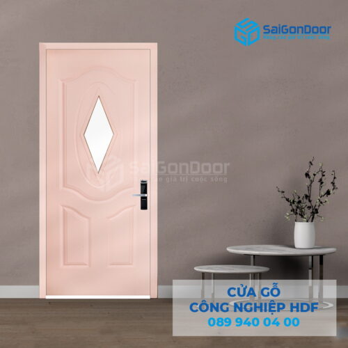 Cửa Gỗ HDF 3AGL-C4 2-SGD