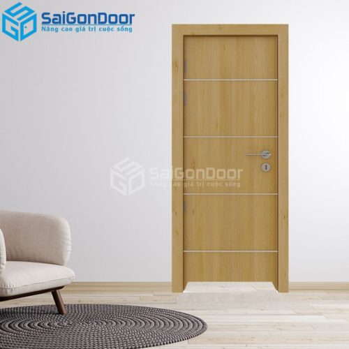 Cửa Gỗ HDF Laminate P1R4a-MDFL-SGD