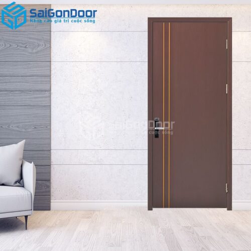 Cửa Gỗ MDF veneer P1-C13-MDFV-SGD